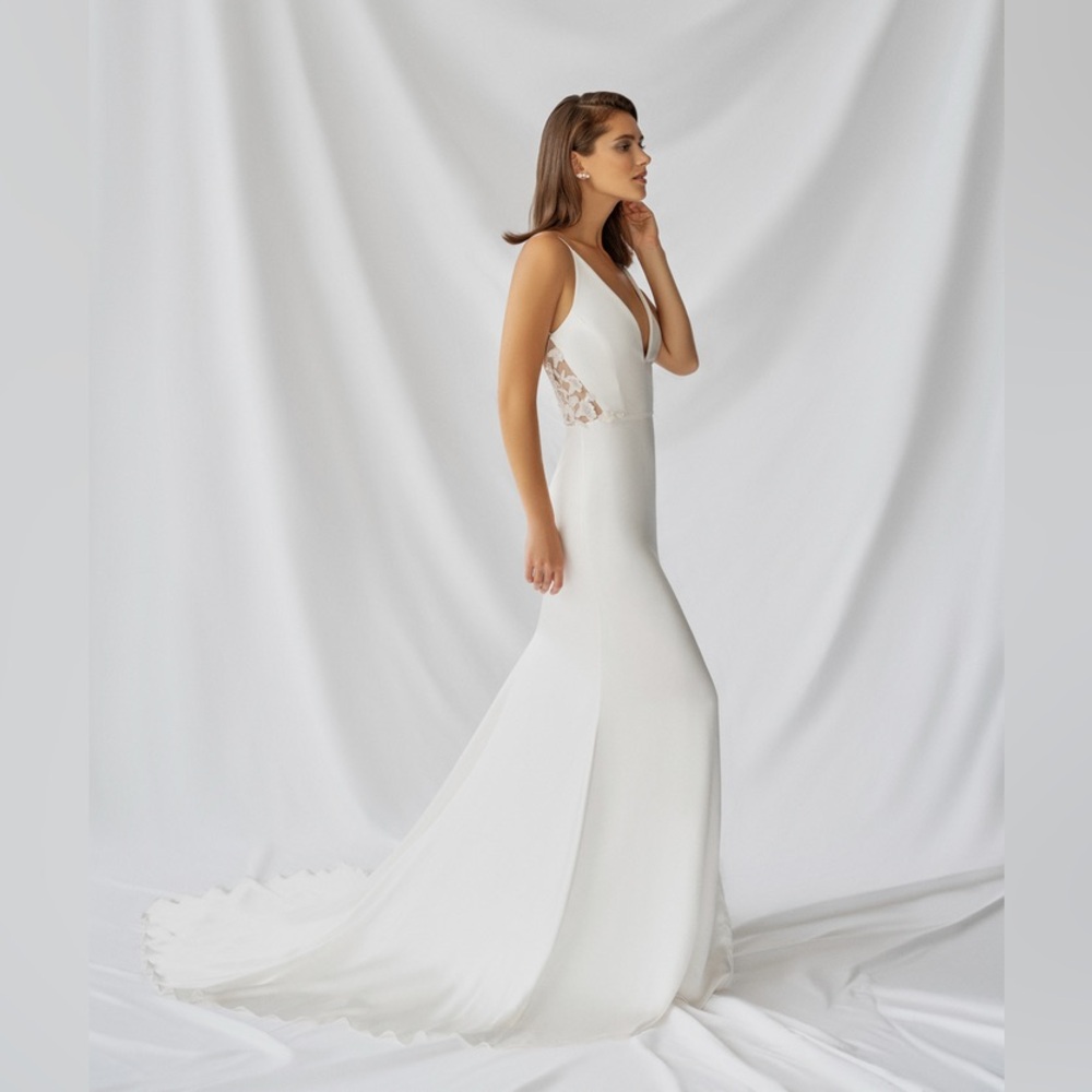 Alexandra Grecco Nerine Satin Wedding Dress